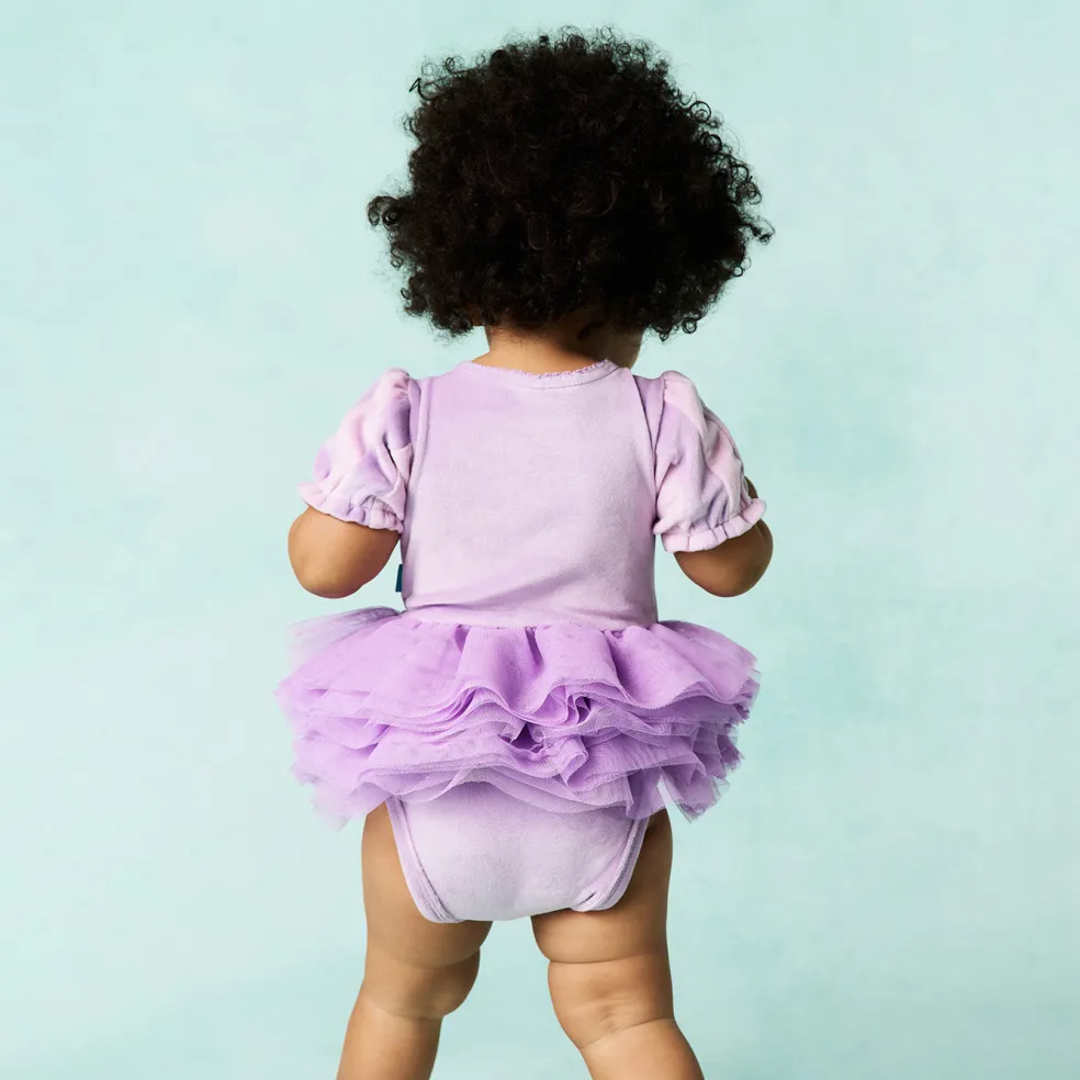 Velour Bodysuit Dress