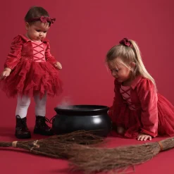 Velour Tulle Dress