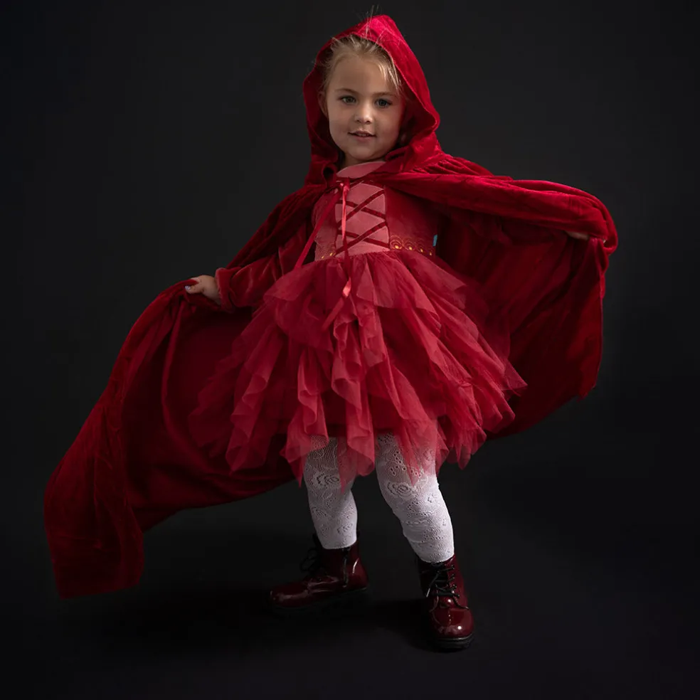 Velour Tulle Dress