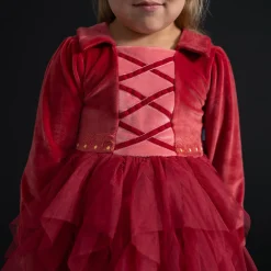 Velour Tulle Dress