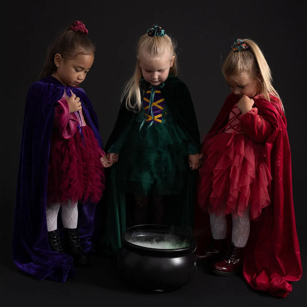 Velour Tulle Dress