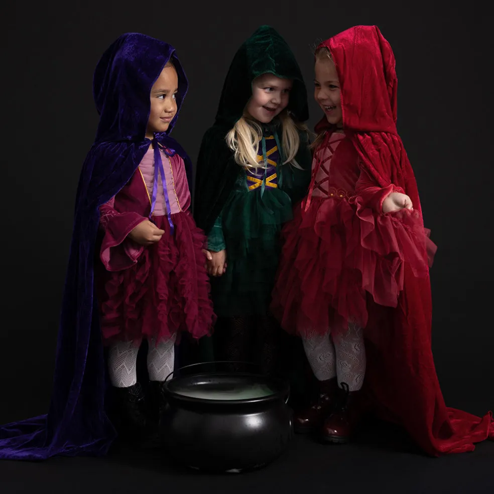 Velour Tulle Dress