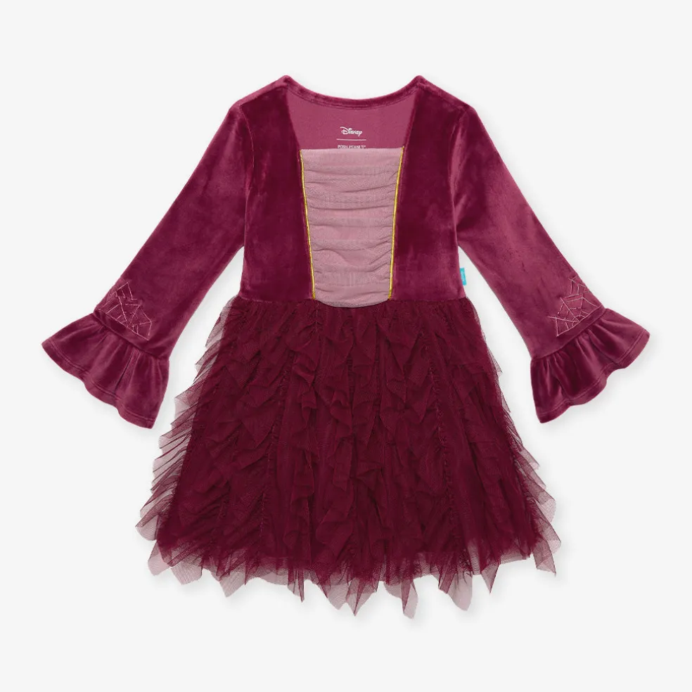 Velour Tulle Dress