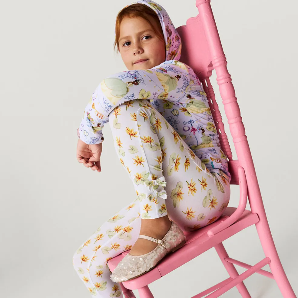 Waterlilies Bow Leggings