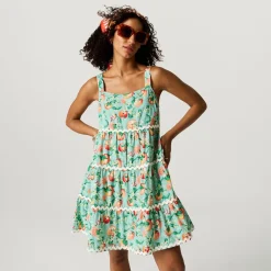 Women's Bamboo Challis Dress