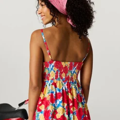 Women's Bamboo Challis Maxi Dress