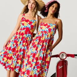 Women's Bamboo Challis Maxi Dress