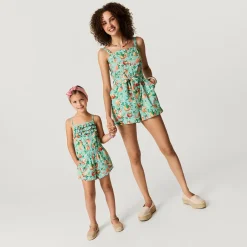 Women's Bamboo Challis Short Romper