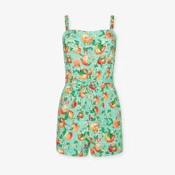 Women's Bamboo Challis Short Romper