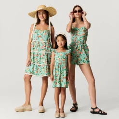 Women's Bamboo Challis Short Romper