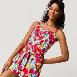 Women's Bamboo Challis Short Romper