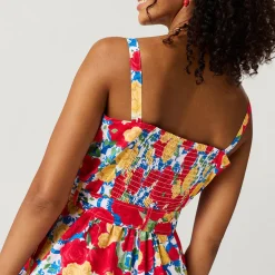 Women's Bamboo Challis Short Romper