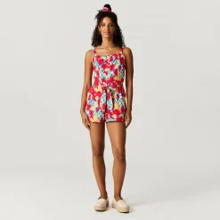 Women's Bamboo Challis Short Romper