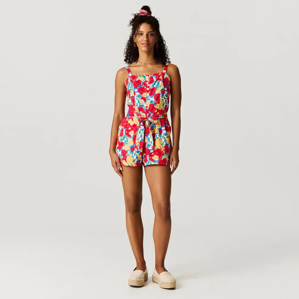 Women's Bamboo Challis Short Romper