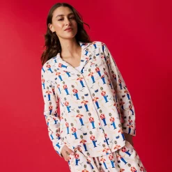 Women's Flannelette Pajama Set