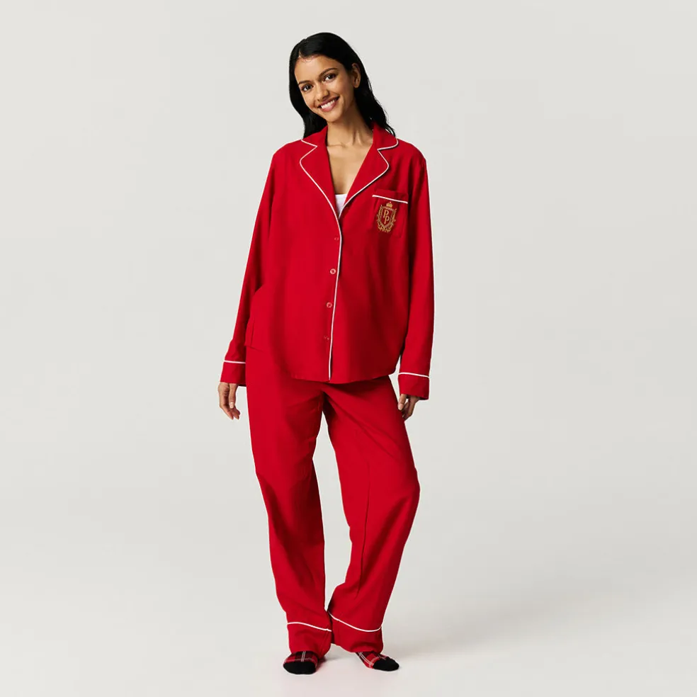 Women's Flannelette Pajama Set