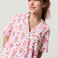 Women's Flannelette Short Pajama Set