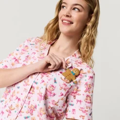 Women's Flannelette Short Pajama Set