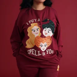 Women's Fleece Graphic Sweatshirt Jogger Set