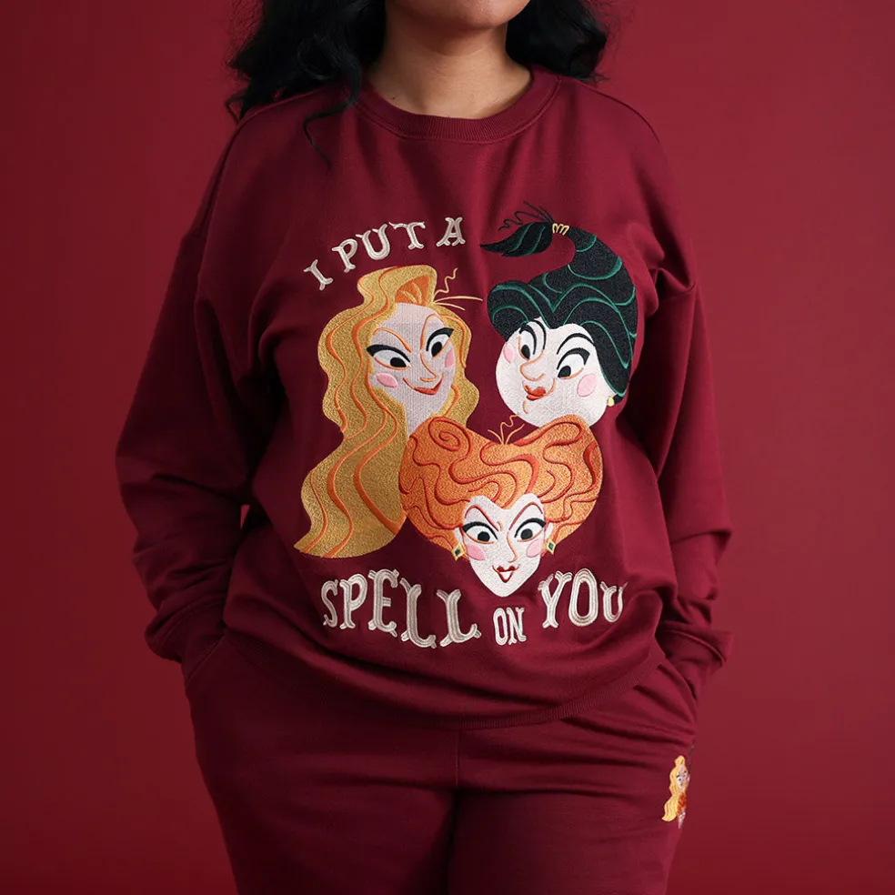 Women's Fleece Graphic Sweatshirt Jogger Set