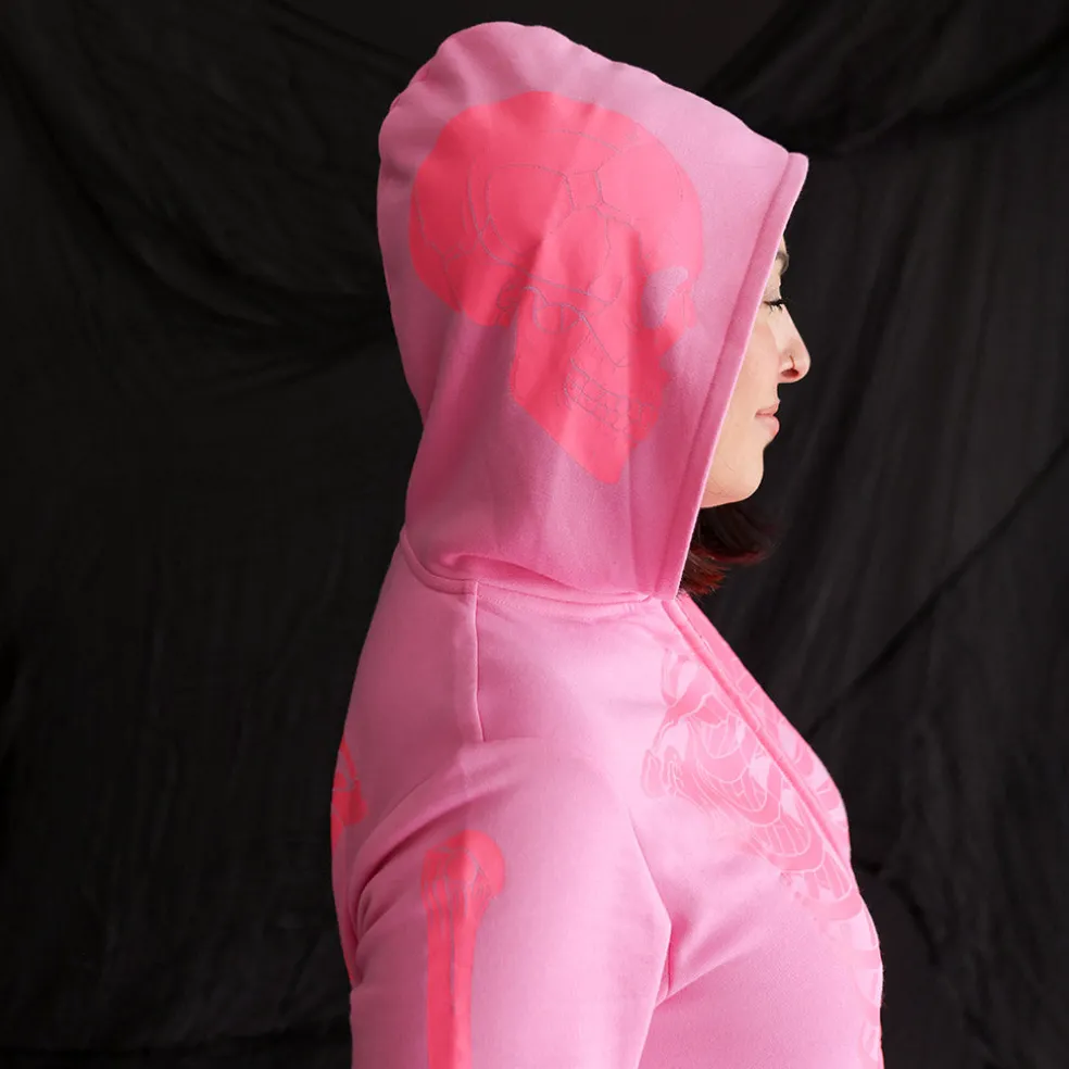 Women's Fleece Hooded Jumpsuit