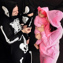 Women's Fleece Hooded Jumpsuit
