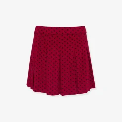 Women's French Terry Pleated Skort