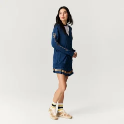 Women's French Terry Varsity Cardigan