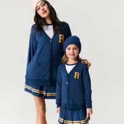 Women's French Terry Varsity Cardigan