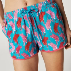 Women's French Terry Varsity Shorts