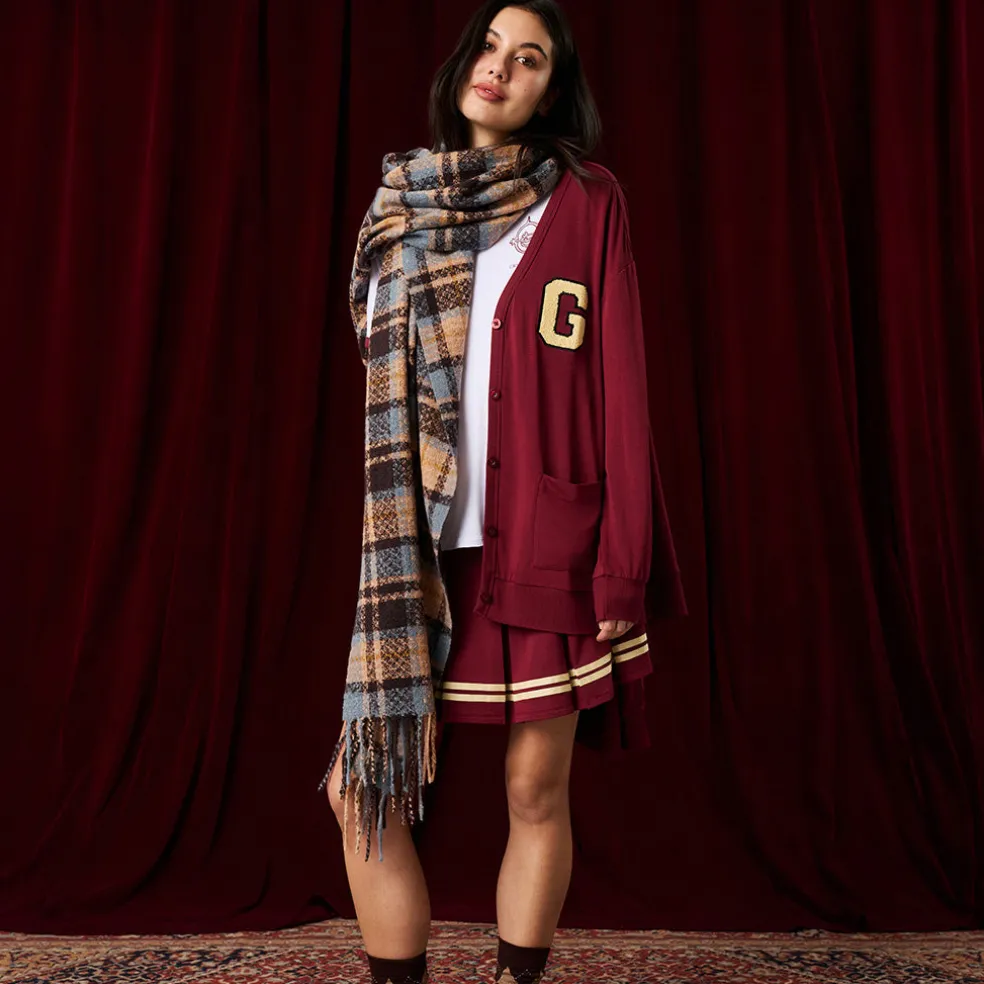 Women's French Terry Varsity Cardigan