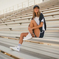Women's French Terry Varsity Shorts
