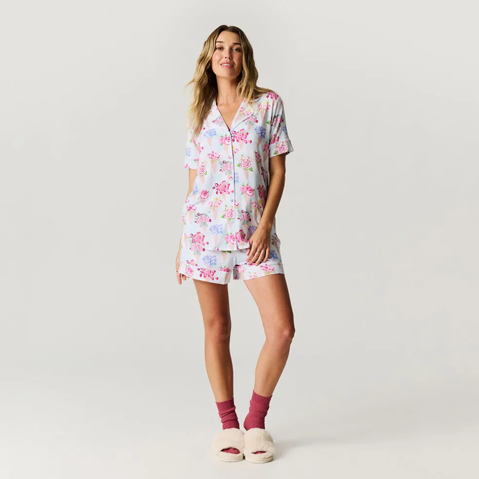 Women's Luxe Pajama Short Set