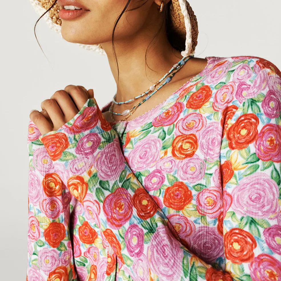 Women's Pointelle Cardigan