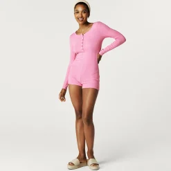 Women's Pointelle Romper