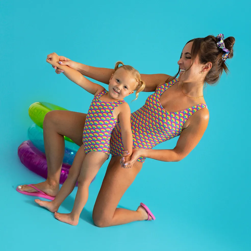 Women's Reversible One Piece Swimsuit