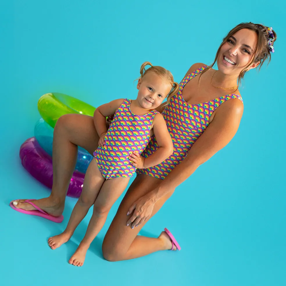Women's Reversible One Piece Swimsuit