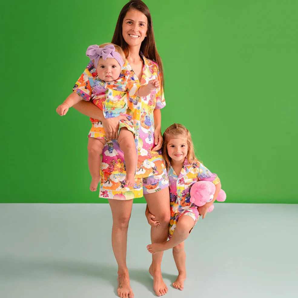 Women's Twill Pajama Short Set