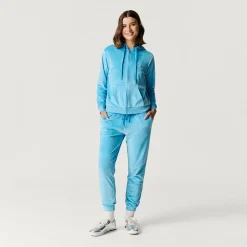 Women's Velour Zip Hoodie