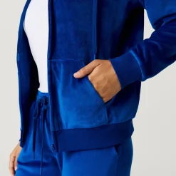 Women's Velour Zip Hoodie
