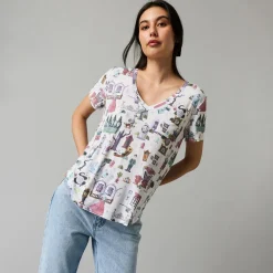 Women's V-Neck Tee