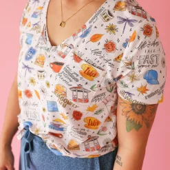 Women's V-Neck Tee